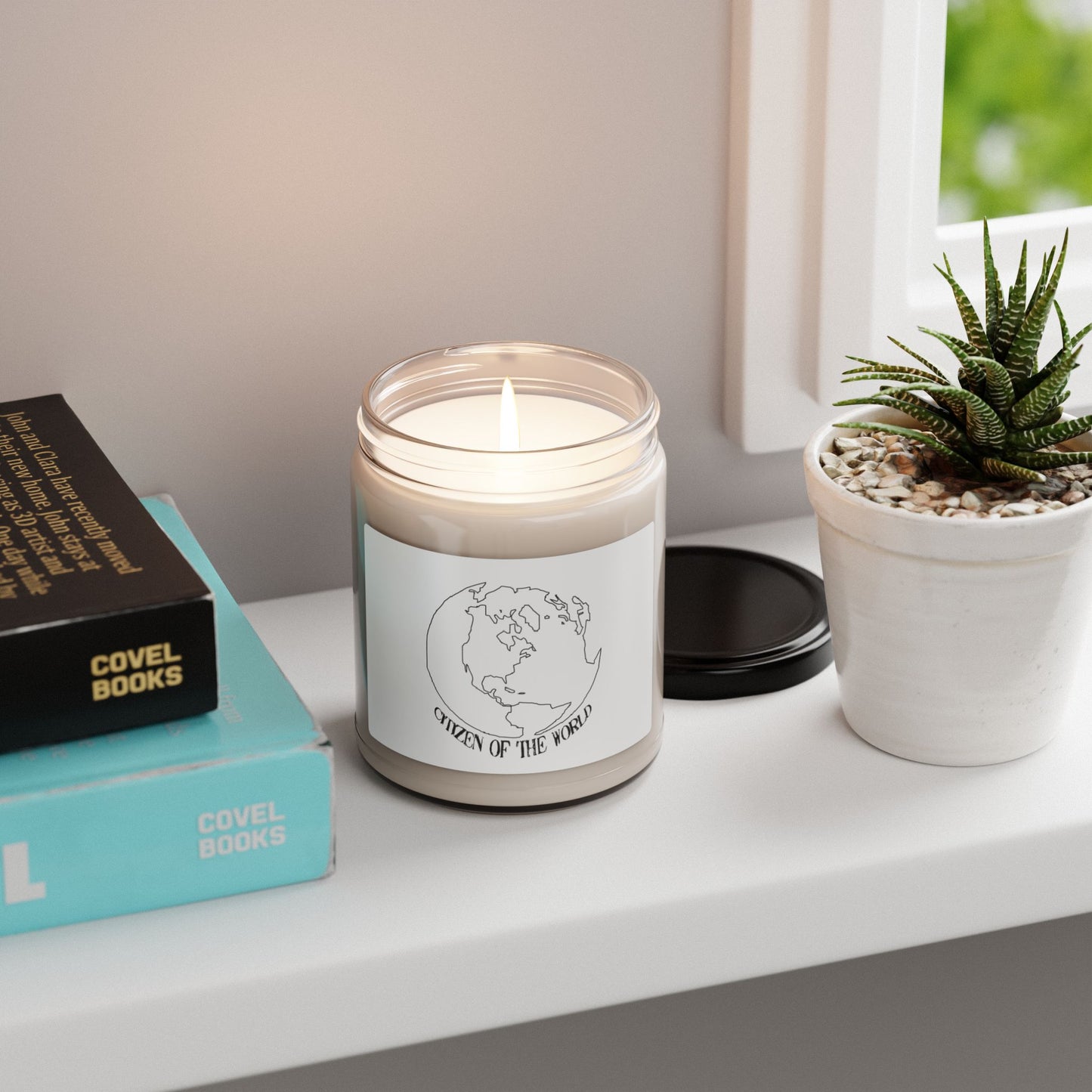Citizen of the World Scented Soy Candle - 9oz Eco-Friendly Home Fragrance