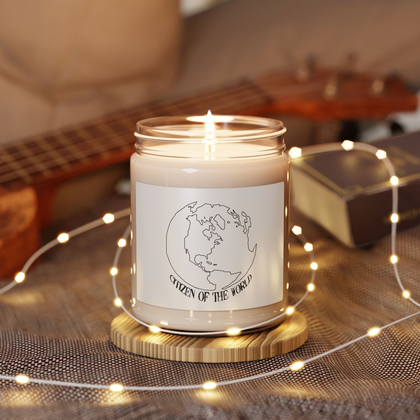Citizen of the World Scented Soy Candle - 9oz Eco-Friendly Home Fragrance