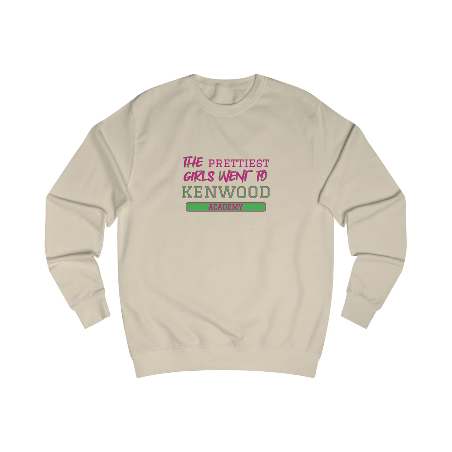 AKA Inspired Kenwood Sweatshirt - The Prettiest Girls Sweatshirt, Cozy Crew Neck, High School Spirit Wear, Gift for Friends, Women’s Fashion