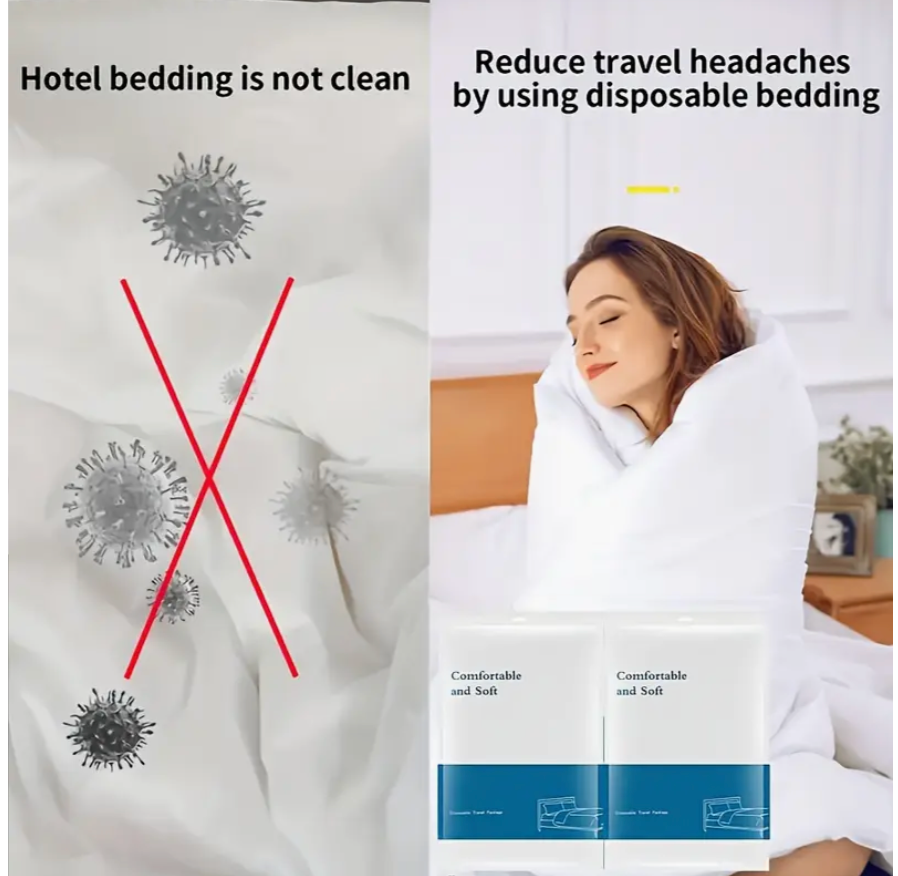 Disposable Travel Bedding Sheets