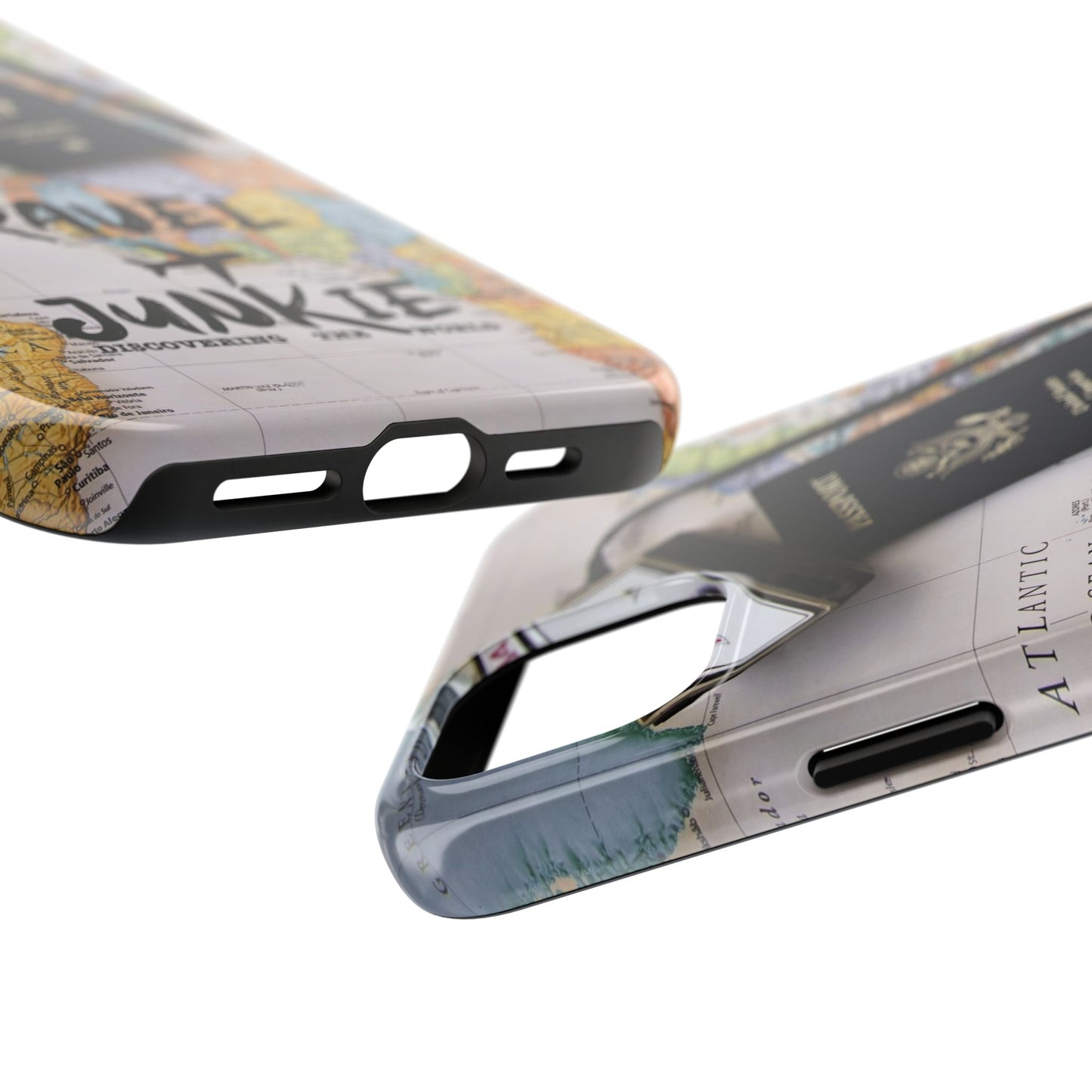 Travel Junkie Phone Case - Perfect for Adventure Lovers and Globe Trotters