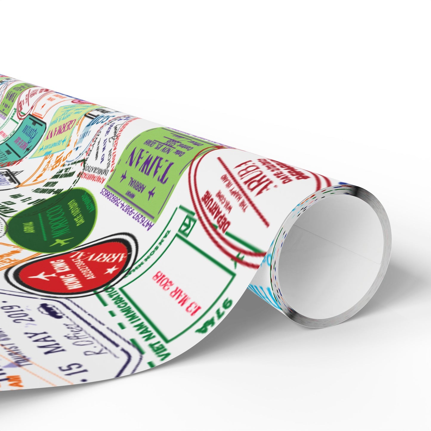 Colorful Travel-Themed Wrapping Paper - Perfect for Holidays, Birthdays, and Gift Giving, Unique Gift Wrap, Travel Gift Wrap, Festive [...]