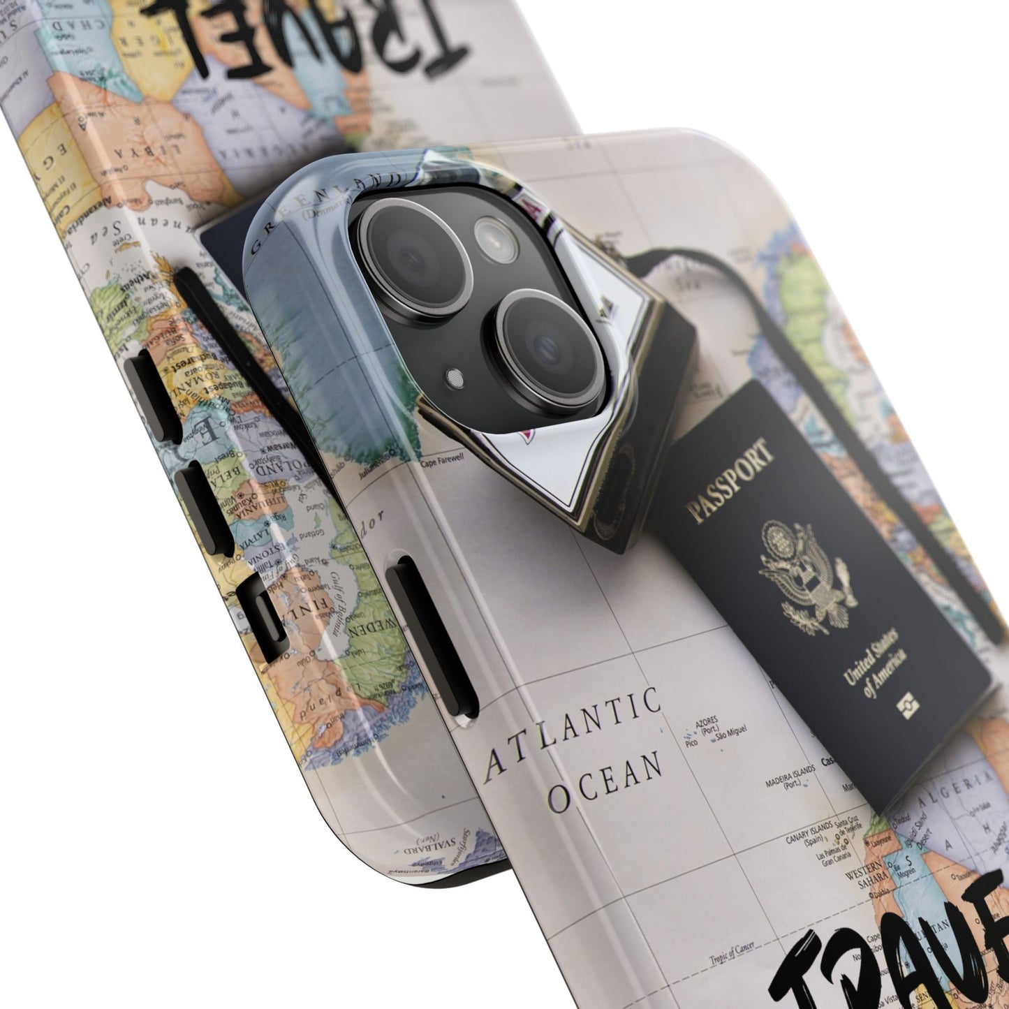 Travel Junkie Phone Case - Perfect for Adventure Lovers and Globe Trotters