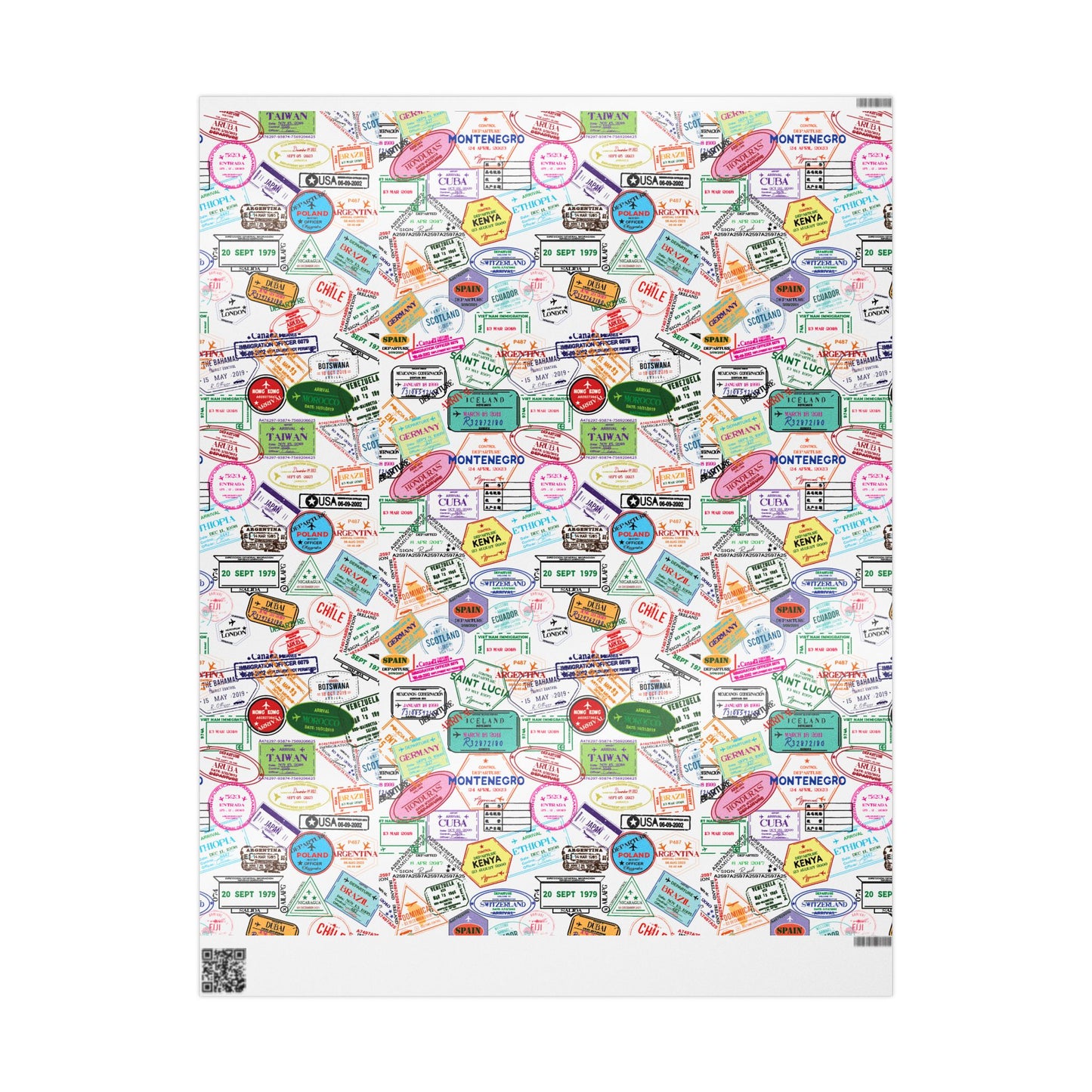 Colorful Travel-Themed Wrapping Paper - Perfect for Holidays, Birthdays, and Gift Giving, Unique Gift Wrap, Travel Gift Wrap, Festive [...]