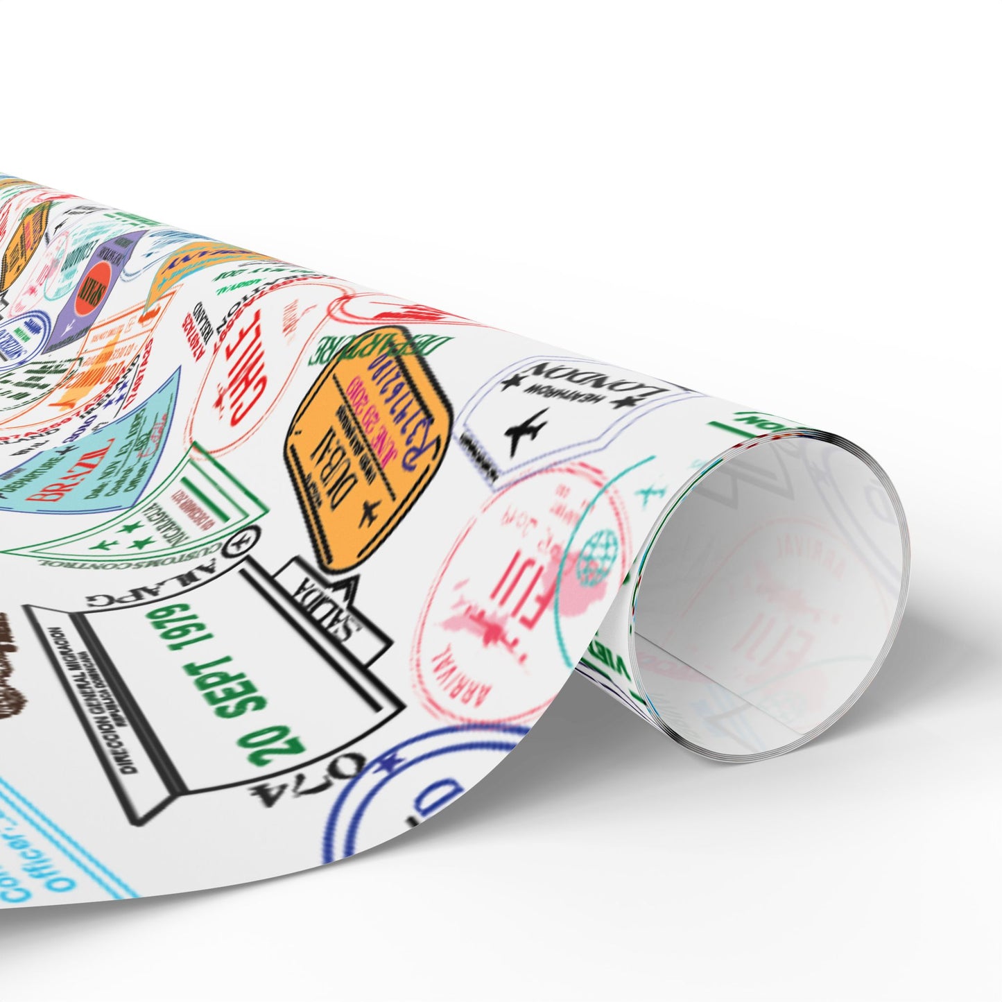 Colorful Travel-Themed Wrapping Paper - Perfect for Holidays, Birthdays, and Gift Giving, Unique Gift Wrap, Travel Gift Wrap, Festive [...]