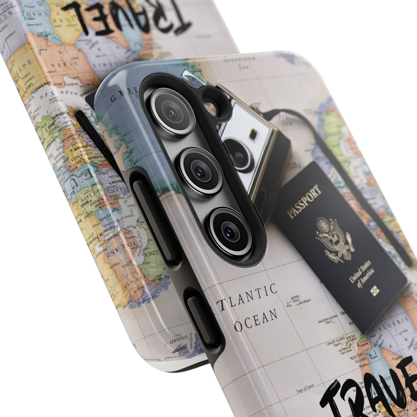 Travel Junkie Phone Case - Perfect for Adventure Lovers and Globe Trotters